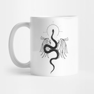 Snake mystic angel Mug